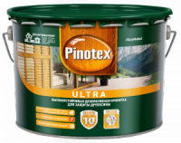 Pinotex Ultra - 9l. / Пинотекс Ультра - 9л. Антисептик для древесины тиксотропный с УФ фильтром защита до 10 лет