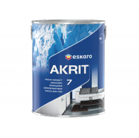 Akrit 7 - 0,95l. / Акрит 7 - 0.95л. Моющаяся шелково-матовая краска
