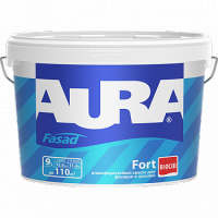 Aura Fasad Fort / Аура Фасад Форт атмосферостойкая краска для фасадов и цоколей