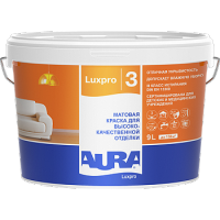 Aura Luxpro 3 / Аура Люкспро 3 матовая краска для высококачественной отделки