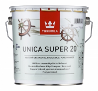 Tikkurila Unica Super - 9l. / Тиккурила Уника Супер - 9л. Яхтный лак полуматовый
