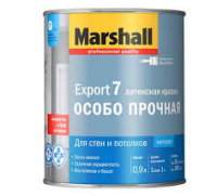 Marshall Export 7 - 0,9l. / Маршал Экспорт 7 - 0,9л. Матовая краска моющаяся